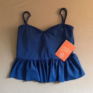 Kortni Jeane Sweetheart Ruffle Bikini Top